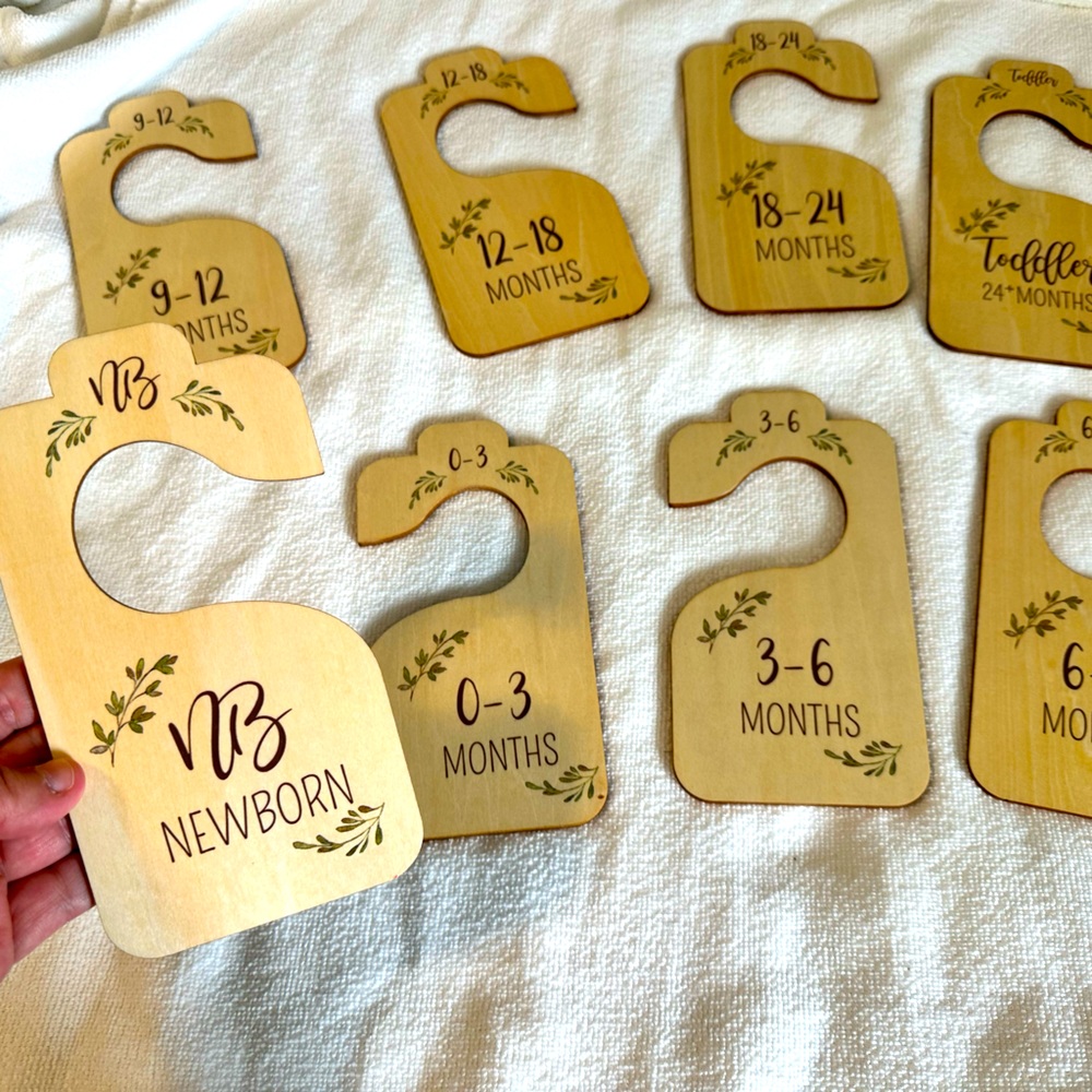 Wooden Baby Closet Dividers